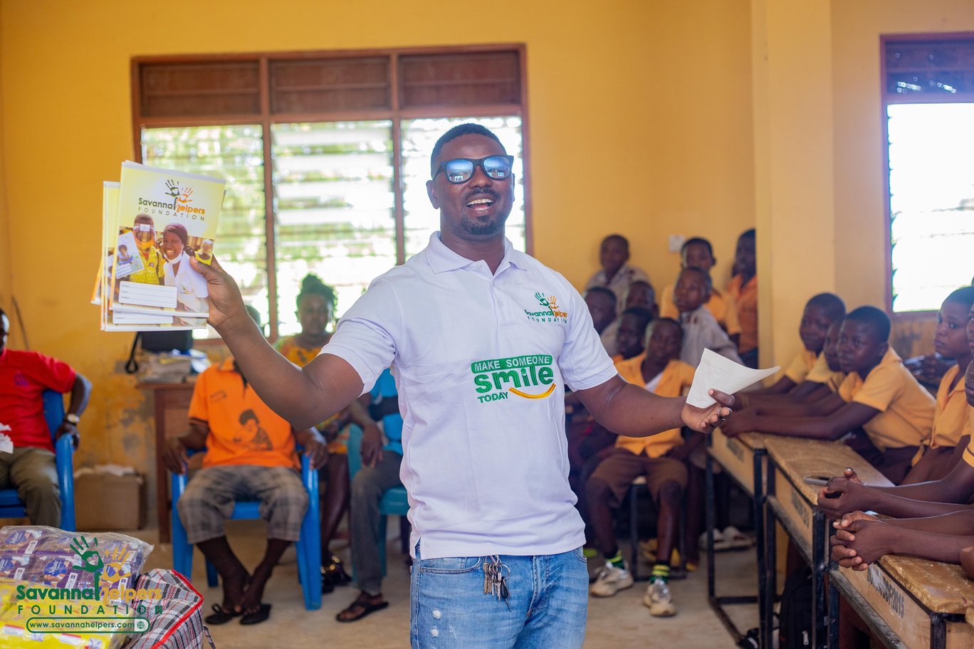 On the 23rd September, 2022, we donated health essentials and educational materials to 107 beneficiaries to  Amanga Junior high School in the Bongo district in the Upper East Region.