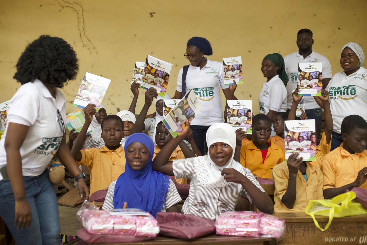 On the 27th November, 2023, we donated health essentials and educational materials to 73 beneficiaries  to  Namdu Junior high School, in the Kumbungu District, Northern Region.