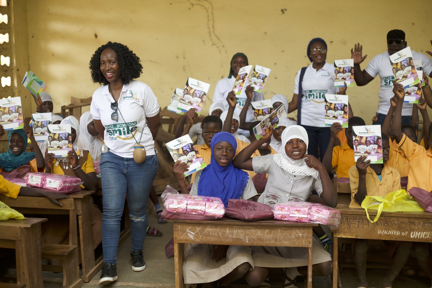 On the 27th November, 2023, we donated health essentials and educational materials to 73 beneficiaries  to  Namdu Junior high School, in the Kumbungu District, Northern Region.