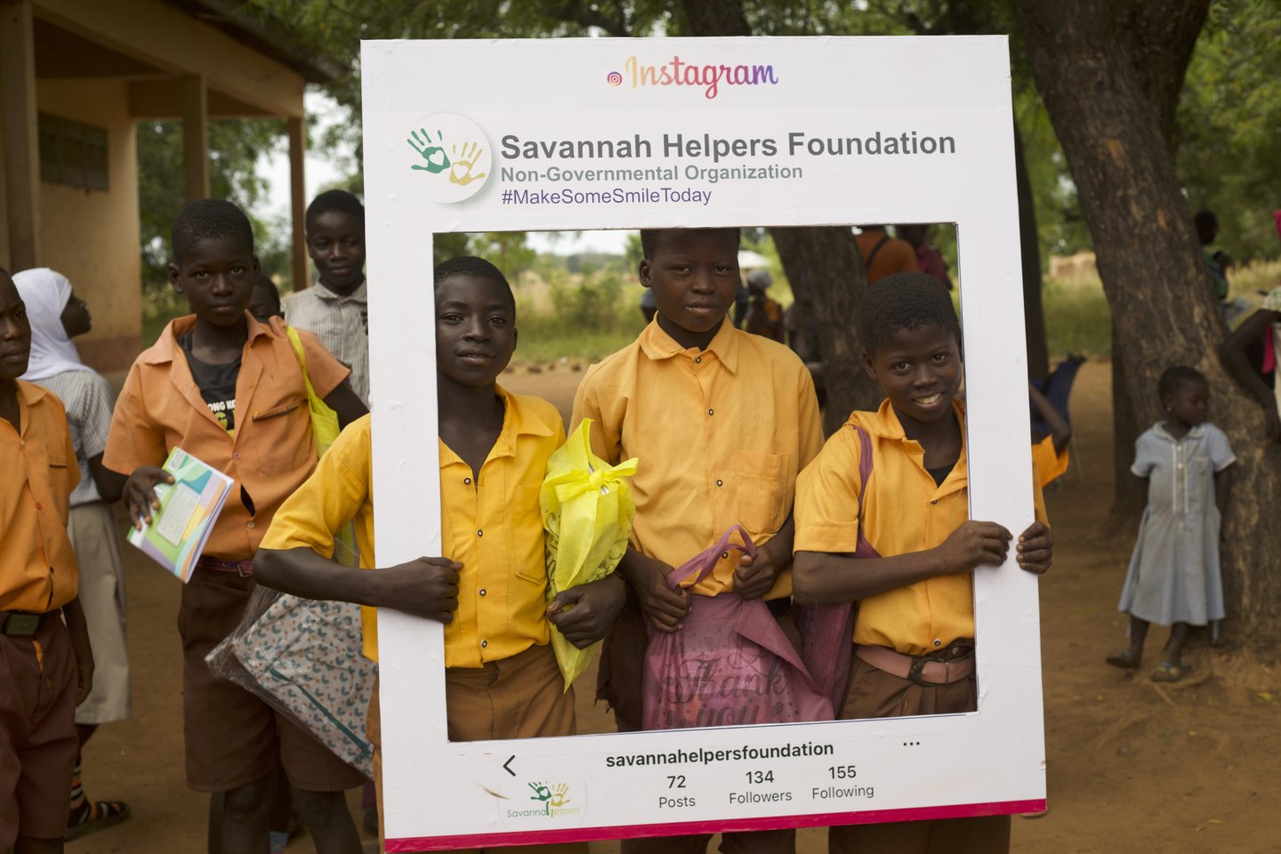 On the 27th November, 2023, we donated health essentials and educational materials to 73 beneficiaries  to  Namdu Junior high School, in the Kumbungu District, Northern Region.