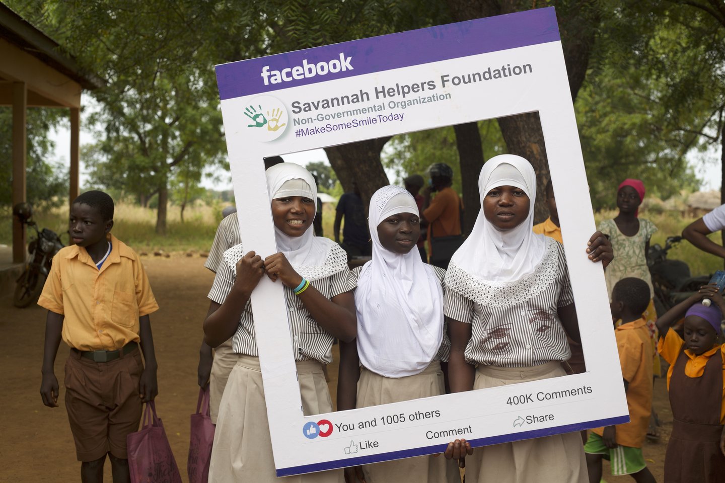 On the 27th November, 2023, we donated health essentials and educational materials to 73 beneficiaries  to  Namdu Junior high School, in the Kumbungu District, Northern Region.