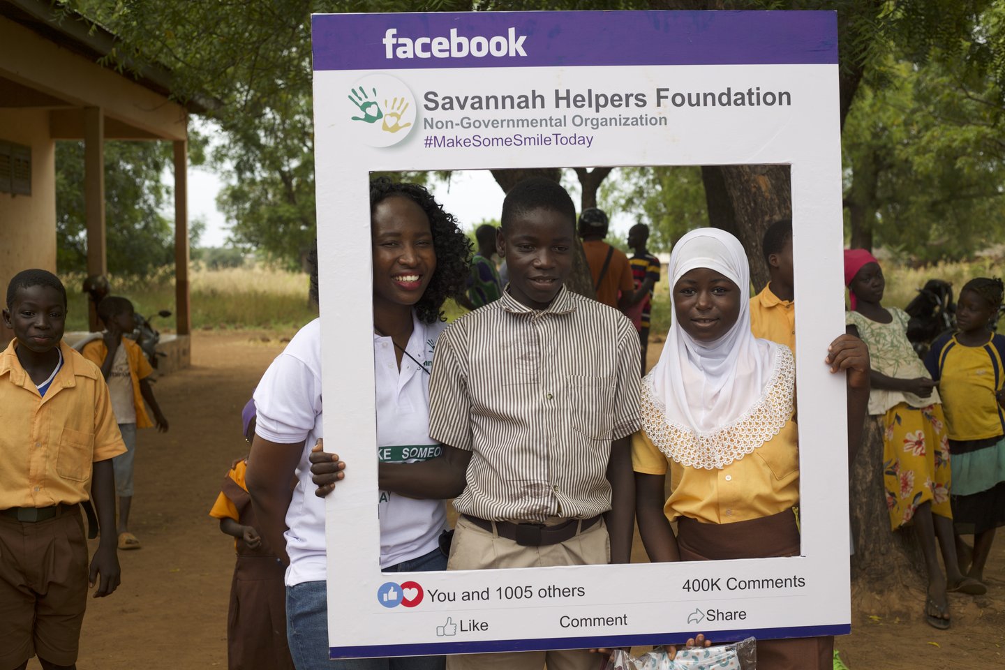 On the 27th November, 2023, we donated health essentials and educational materials to 73 beneficiaries  to  Namdu Junior high School, in the Kumbungu District, Northern Region.