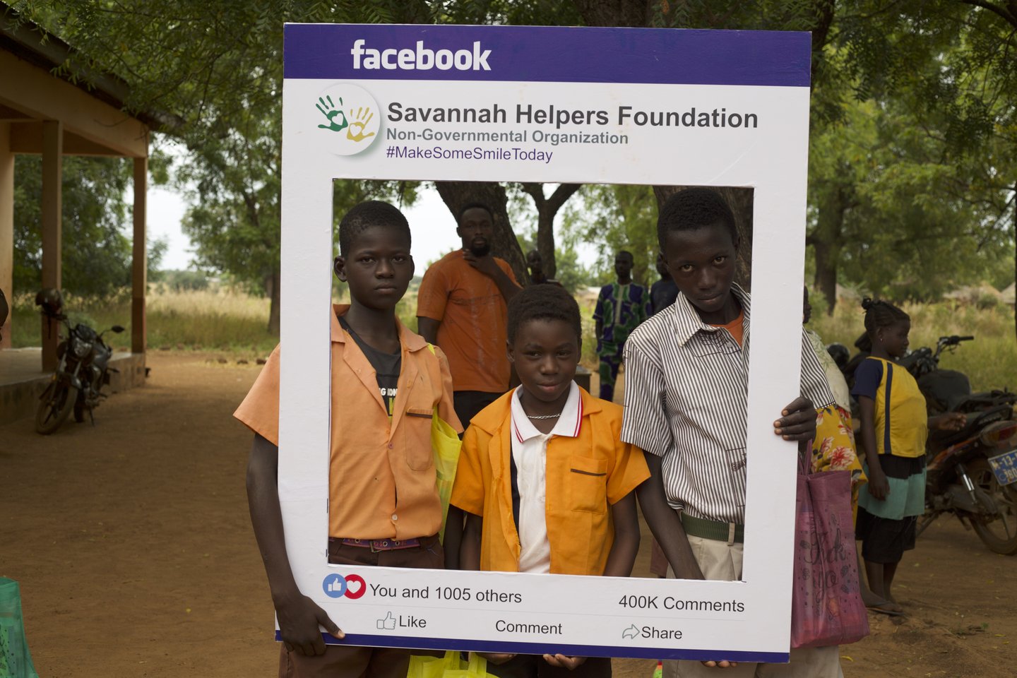 On the 27th November, 2023, we donated health essentials and educational materials to 73 beneficiaries  to  Namdu Junior high School, in the Kumbungu District, Northern Region.