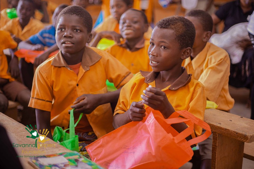 On the 19th of January, 2021, we donated health essentials and educational materials to 101 beneficiaries  to the Songure Junior High School in the Bawku Municipal, Upper East Region.