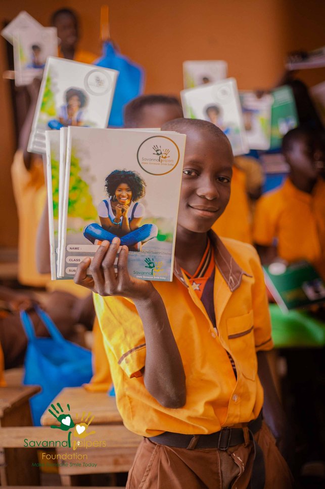 On the 19th of January, 2021, we donated health essentials and educational materials to 101 beneficiaries  to the Songure Junior High School in the Bawku Municipal, Upper East Region.