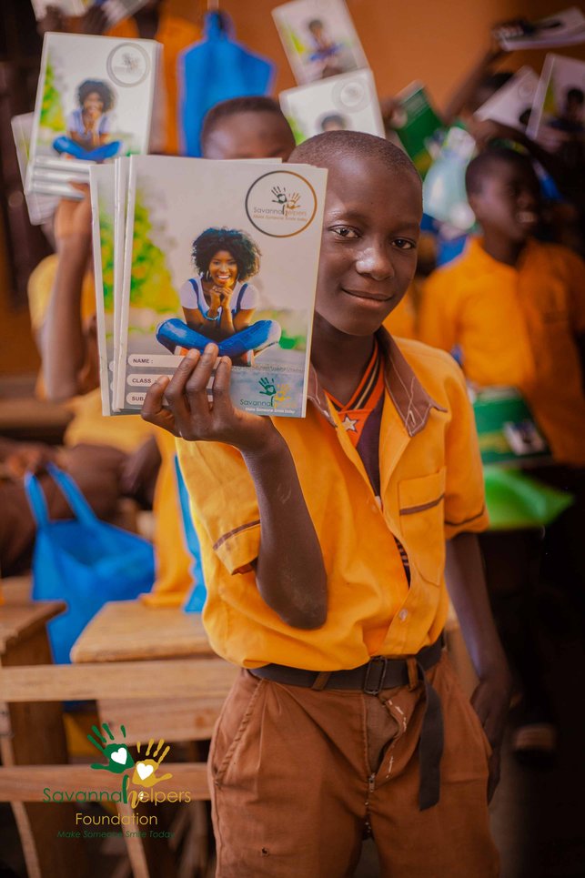 On the 19th of January, 2021, we donated health essentials and educational materials to 101 beneficiaries  to the Songure Junior High School in the Bawku Municipal, Upper East Region.