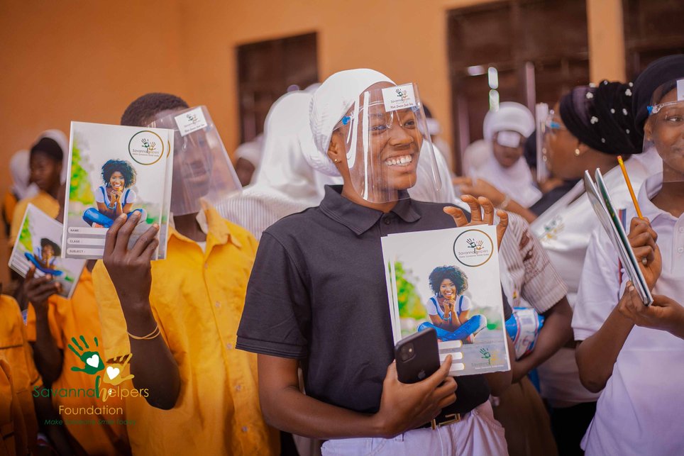 On the 19th of January, 2021, we donated health essentials and educational materials to 101 beneficiaries  to the Songure Junior High School in the Bawku Municipal, Upper East Region.