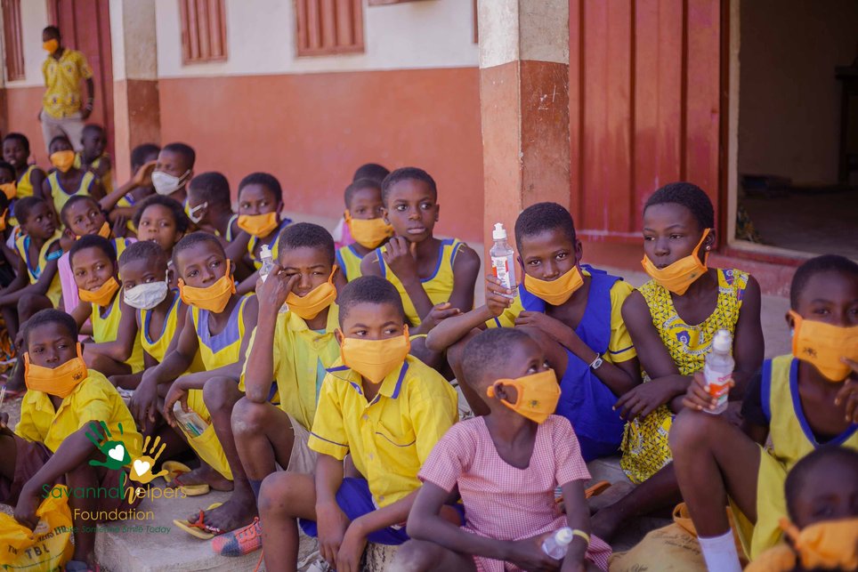 On the 19th of January, 2021, we donated health essentials and educational materials to 96 beneficiaries to Yakut Junior High School in the Bawku Municipal, Upper East Region.