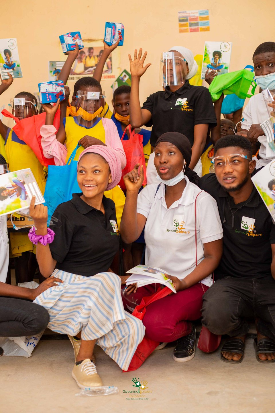 On the 19th of January, 2021, we donated health essentials and educational materials to 96 beneficiaries to Yakut Junior High School in the Bawku Municipal, Upper East Region.