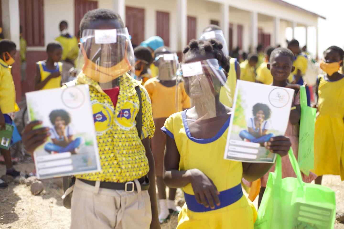 On the 19th of January, 2021, we donated health essentials and educational materials to 96 beneficiaries to Yakut Junior High School in the Bawku Municipal, Upper East Region.