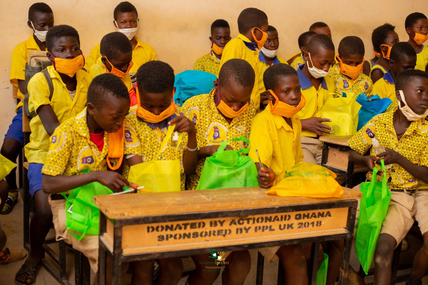 On the 19th of January, 2021, we donated health essentials and educational materials to 96 beneficiaries to Yakut Junior High School in the Bawku Municipal, Upper East Region.